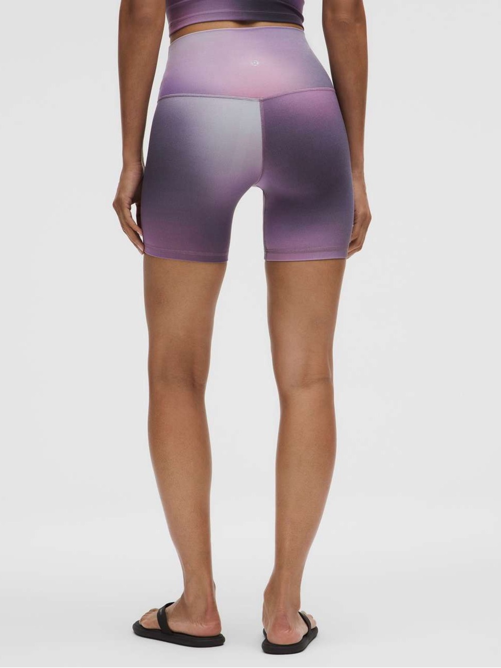 LULULEMON Align No Line High-Rise Short 6" Purple Swirl LIMITED EDT Size 0 NWT